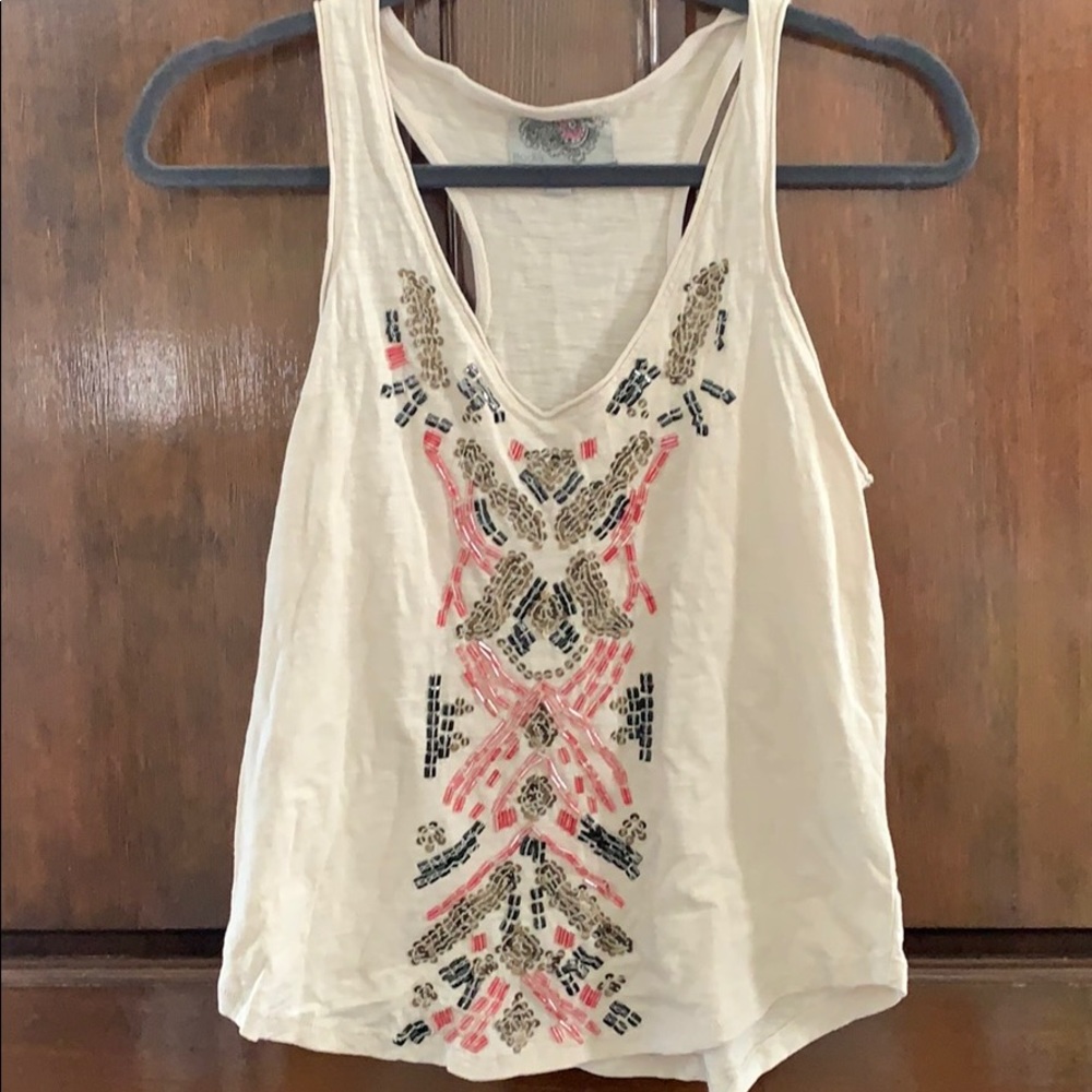 Urban outfitters ecote tank embellished